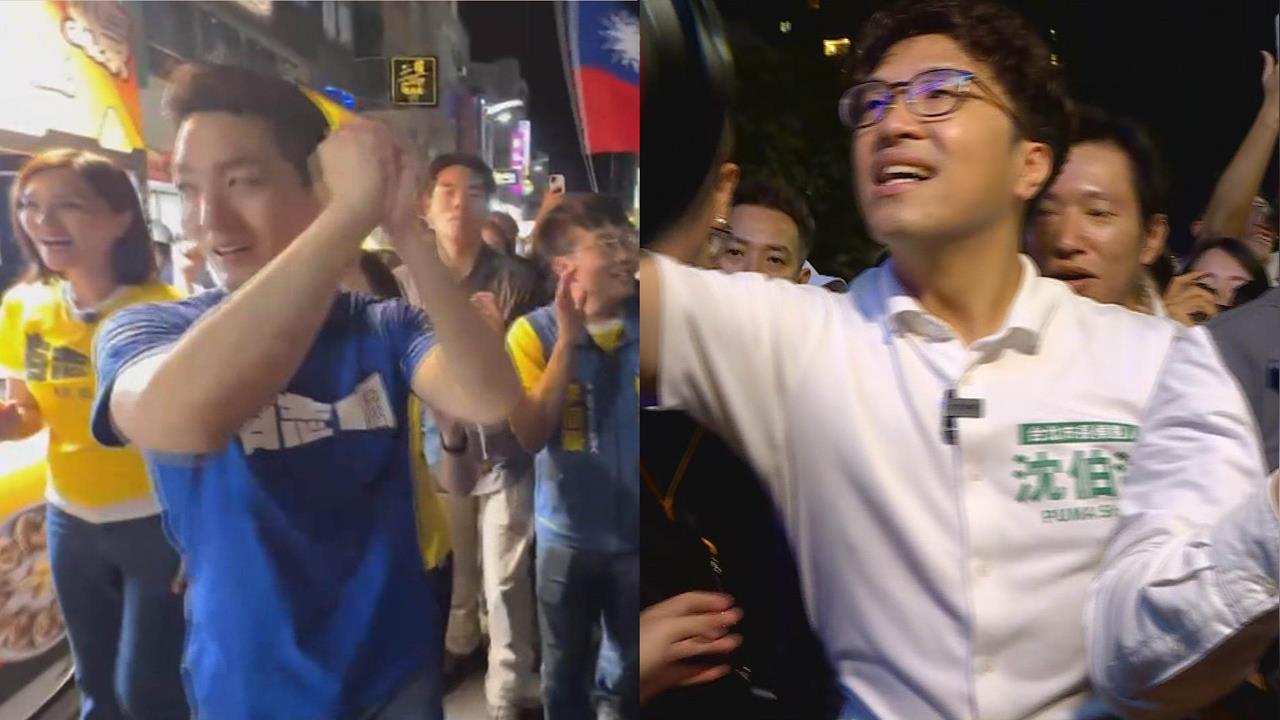 場面被沈伯洋輾壓？蔣萬安掃街六合夜市像走過場？于北辰：他目的在露臉！