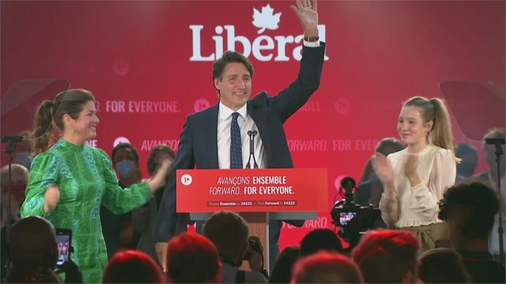 加拿大大選出爐　杜魯道驚險連任總理