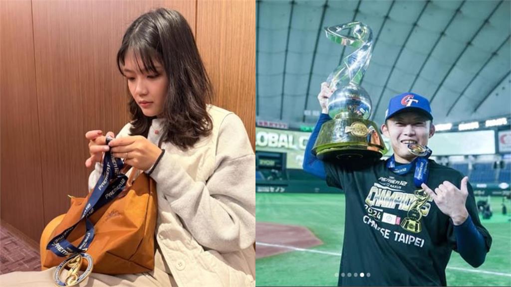 12強賽／江國豪無預警曬美妻羨煞4.8萬網友　野生中職會長現身「一句」神回應