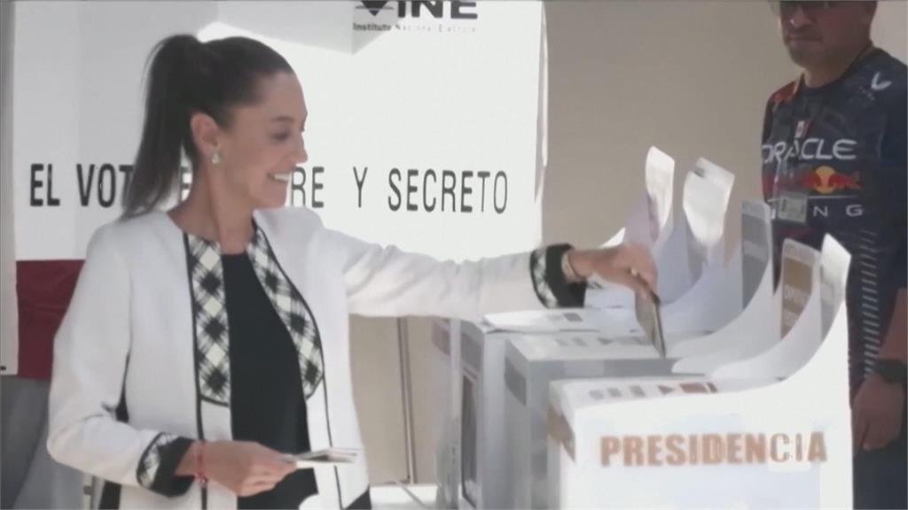 暴力陰影壟罩投票日　墨西哥有望產生首位女總統