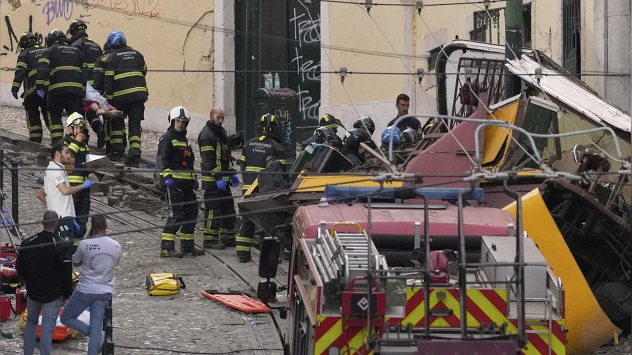 快新聞/恐怖!葡萄牙著名纜車「脫落重摔在地」! 15人罹難、18人輕重傷