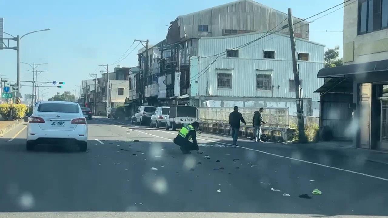 春節嘉義車禍連續奪命　騎士自撞電桿、視線死角釀悲劇