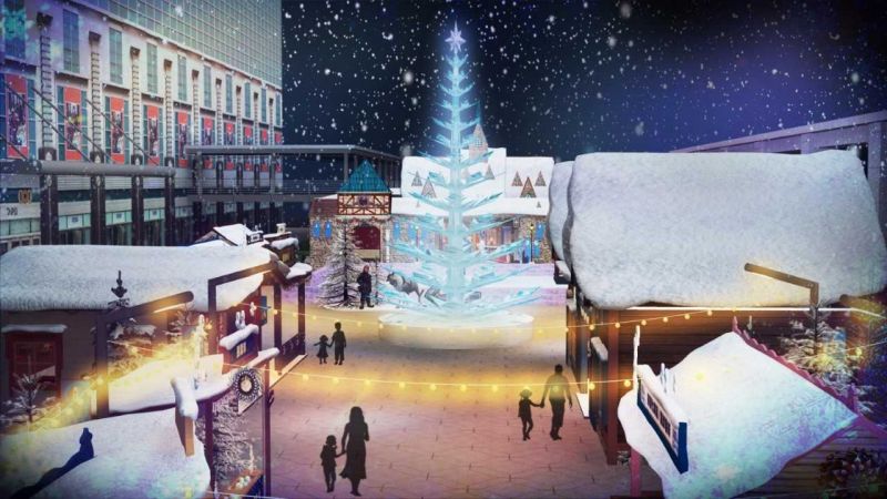 12米高冰晶聖誕樹！全球首創「冰雪奇緣主題嘉年華」降臨台北101