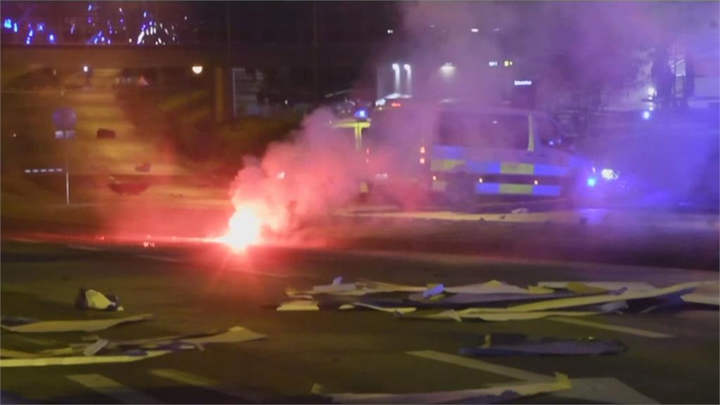 瑞典極右份子焚燒「古蘭經」  民眾上街反伊斯蘭教變暴動火燒車