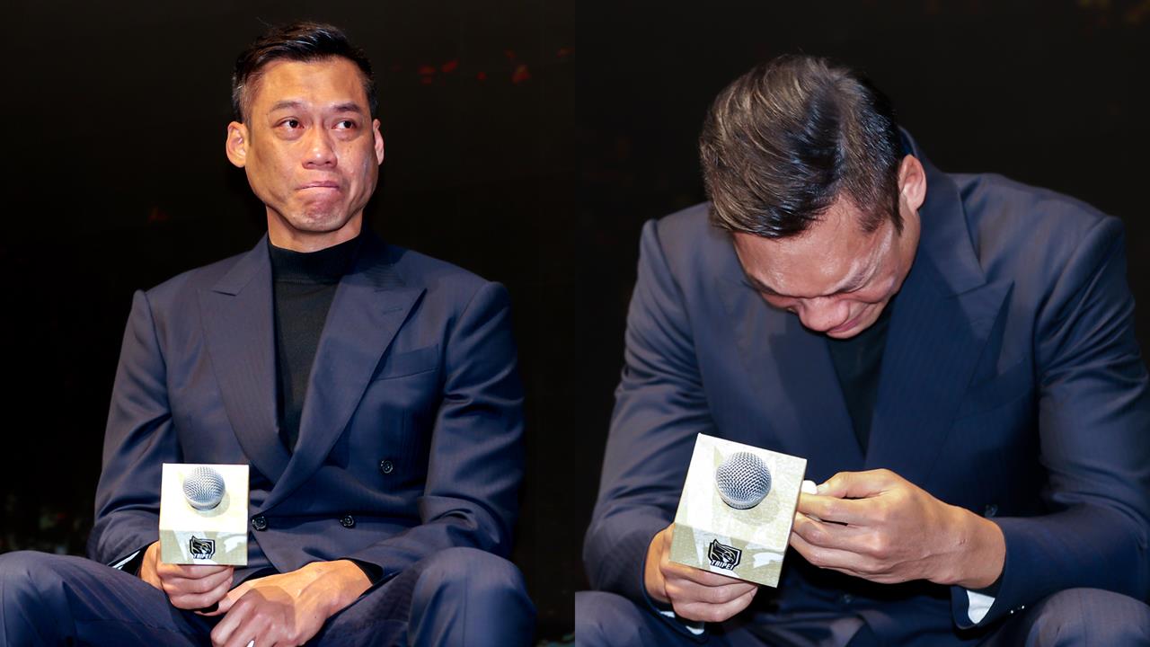 PLG(影)/哭到不能說話!勇士「野獸」林志傑退休前談家人「舞台上大淚崩」