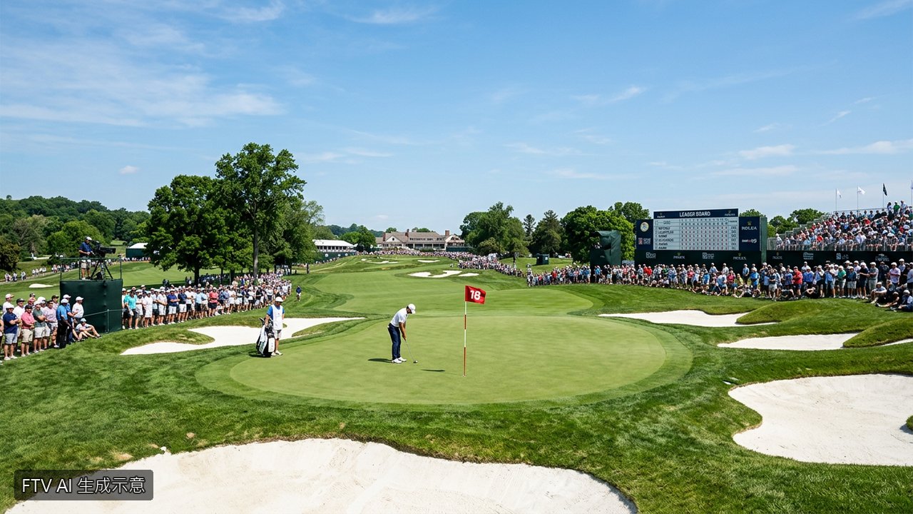 PGA聖朱德錦標賽 Scottie Scheffler 第三輪兩桿領先