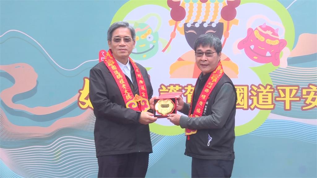 「國道媽祖」連續１２年祈福遶境　保佑用路人平安