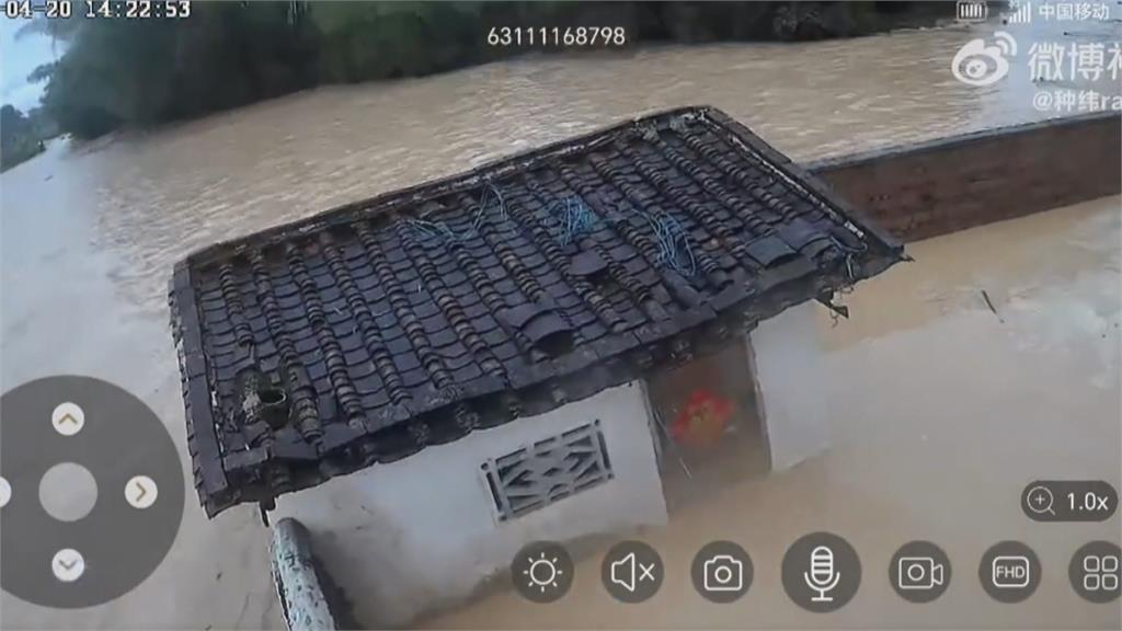 廣東、廣西、江西暴雨襲擊！　當局今早繼續發「氣象警報」