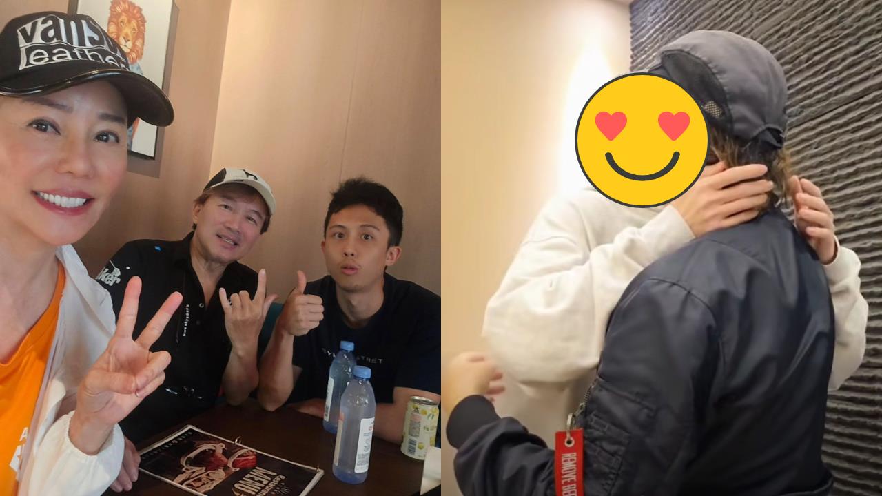 被孫安佐「捧臉熱情獻吻」孫鵬反應曝！狄鶯感動喊：我最愛的兩個男人