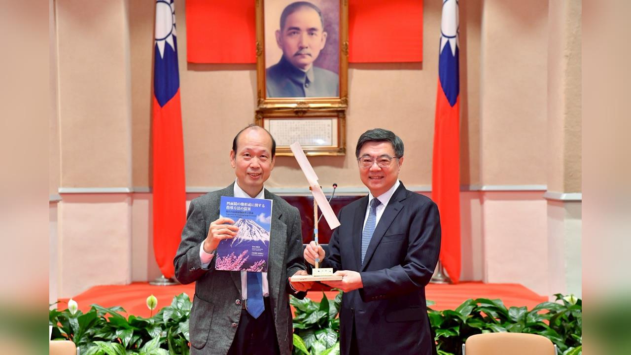 卓揆接見風力能源世界賽臺灣代表隊 期盼奪冠學生協助國家綠能發展 國家全力照顧年輕