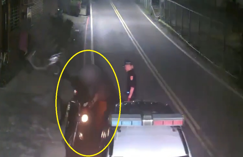 機車尾燈未亮左右搖晃　43歲男子唾液快篩涉毒駕