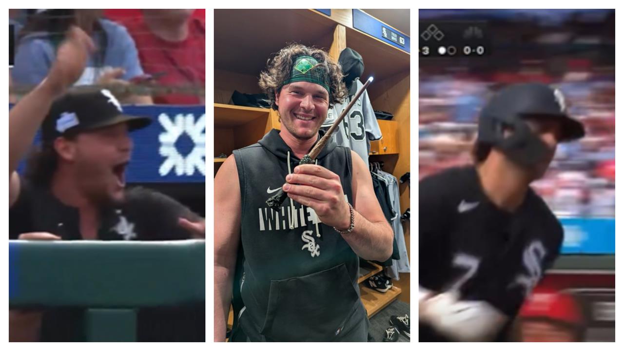 MLB(影)／有這麼神？休息室揮動「神奇魔杖」24歲新秀首轟馬上出爐！