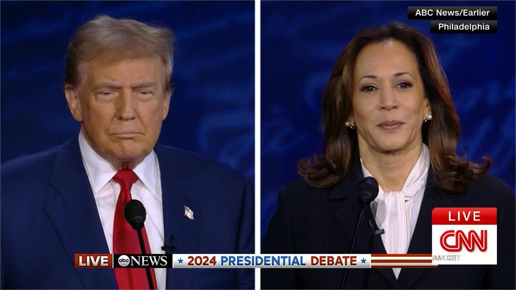 美國大選首場辯論交鋒！　ＣＮＮ：川普至少有３３項錯誤