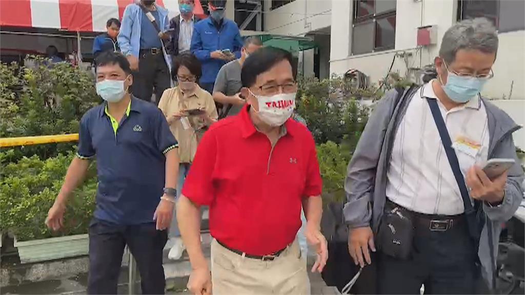 舉投票日！ 陳水扁赴龍山里投票所投票
