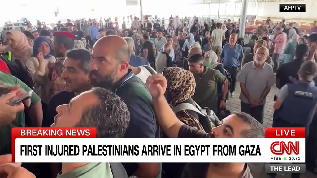 拉法關口開放　首批外國公民、巴勒斯坦傷患離開加薩