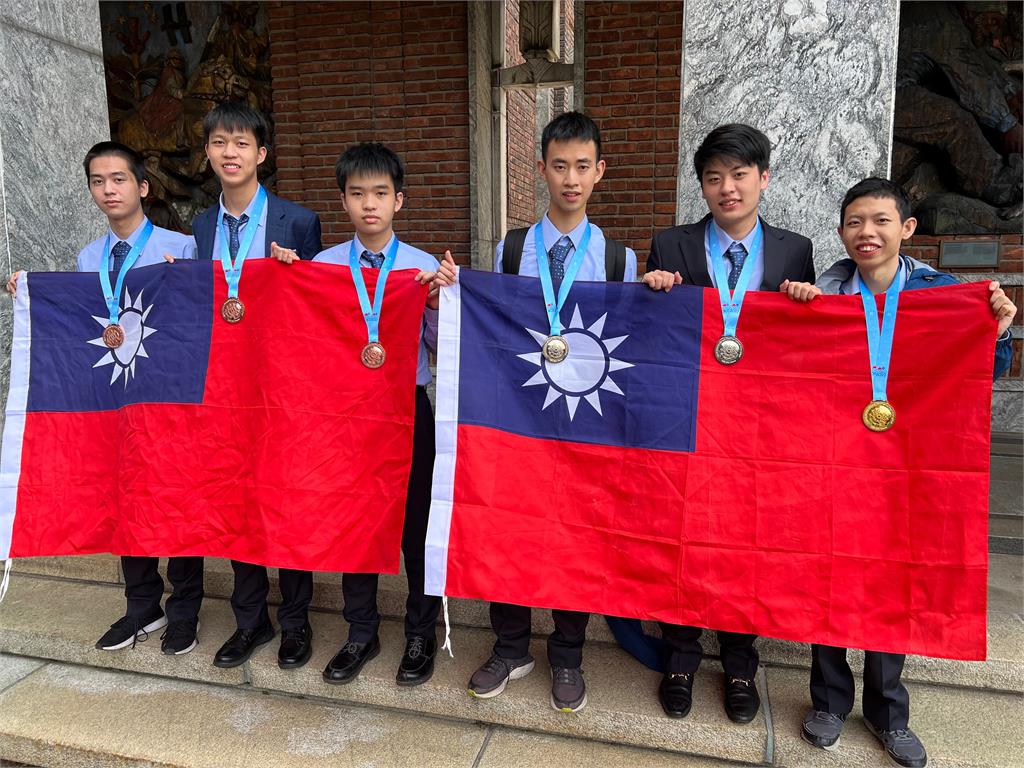 快新聞／捷報！國際數學奧林匹亞競賽　台灣學生獲1金2銀3銅