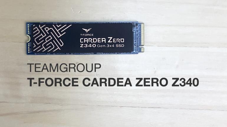 黑科技散熱登陸 SSD？十銓 <em>T</em>-FORCE CARDEA ZERO Z340 SSD