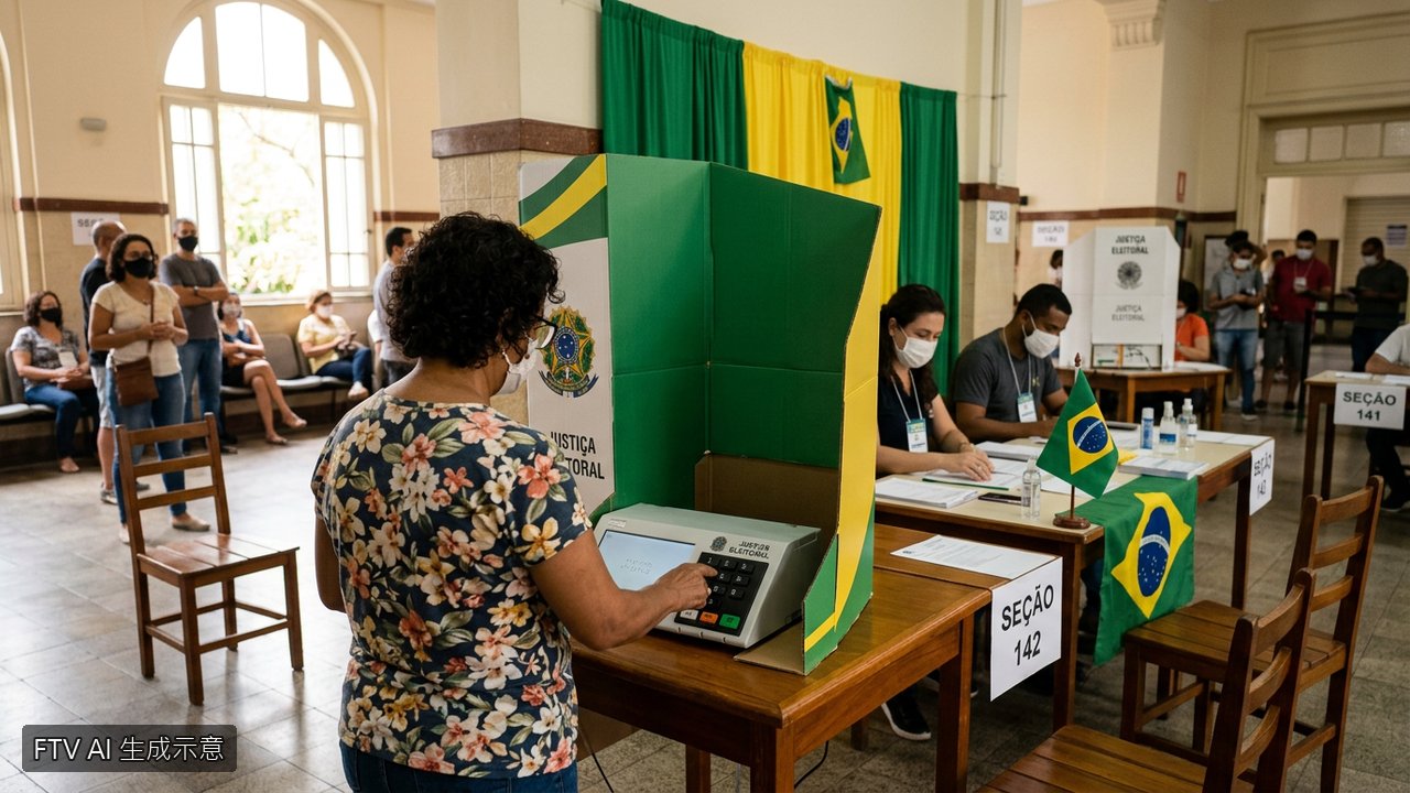 巴西總統大選首輪投票前夕　最新民調顯示選情陷膠著