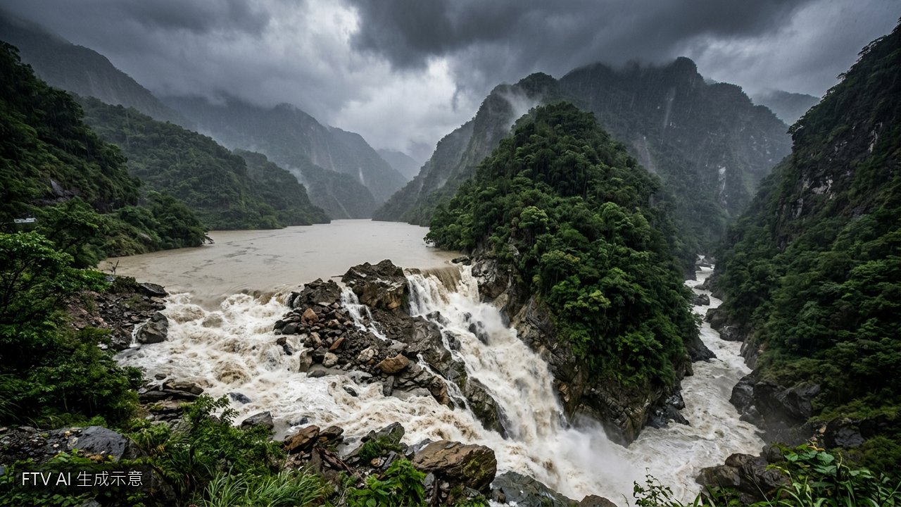 颱風外圍環流挾暴雨　花蓮堰塞湖告急緊急撤離200人