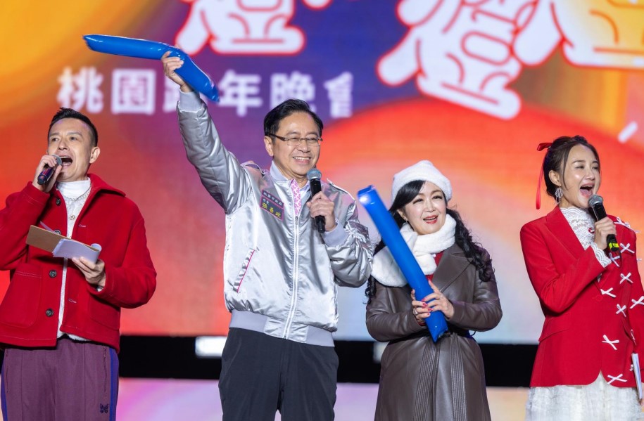 睽違9年桃園燈會在桃園　張善政公布彩蛋巨大卡比獸現身