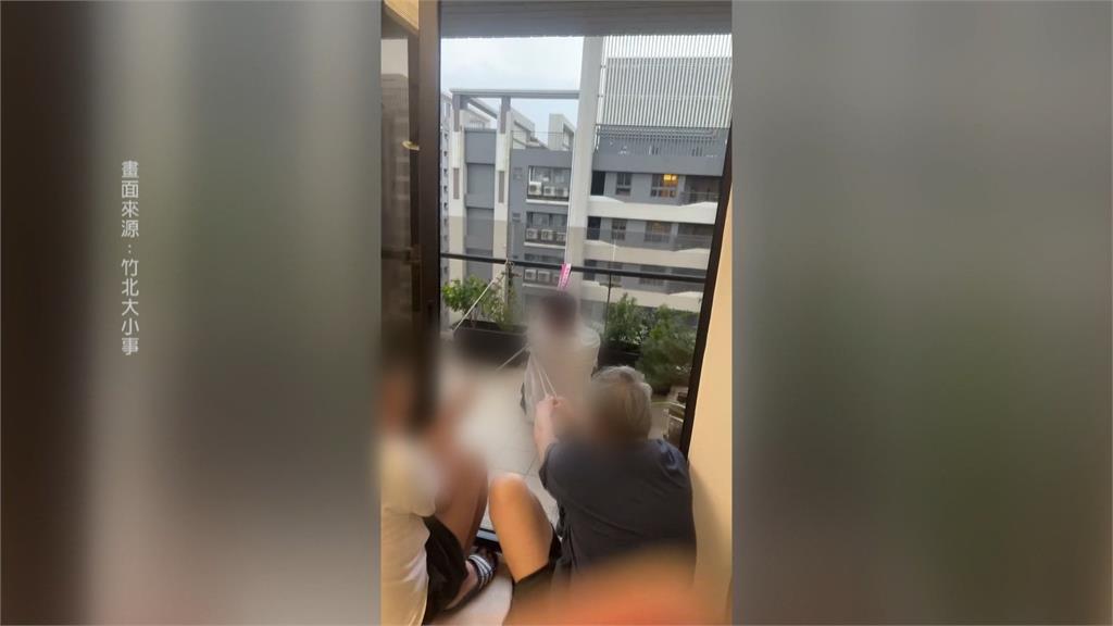 逾10人肉身護陽台畫面曝！　議員.警消緊急協助