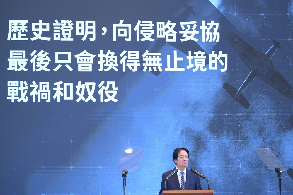 賴清德痛批中國鯨吞蠶食　示警：北京以「2027武統台灣」為目標
