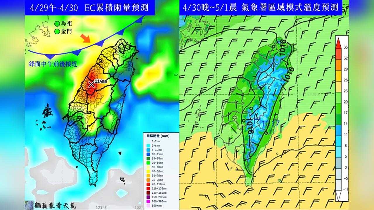 快新聞／要變天了！鋒面接力報到　各地午後轉涼　北台灣慎防局部大雨