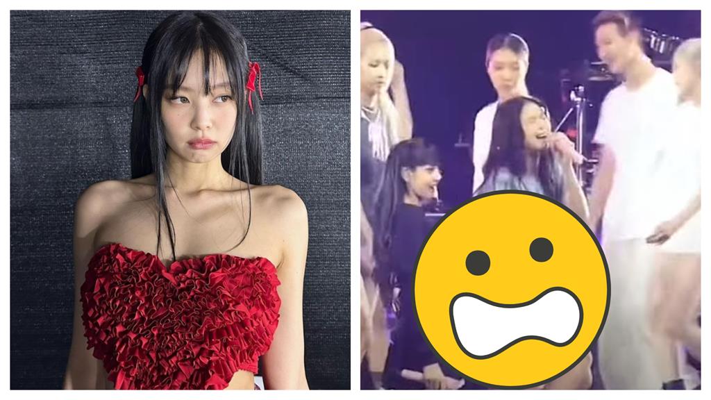 Jennie彩排爆意外!熱舞跨坐遭重擊「重要部位」下秒痛到倒地不起