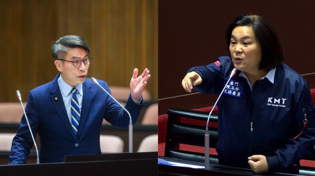 快新聞／議場前互槓！被陳玉珍怒指「盯梢」　鍾佳濱：戒嚴DNA發作？