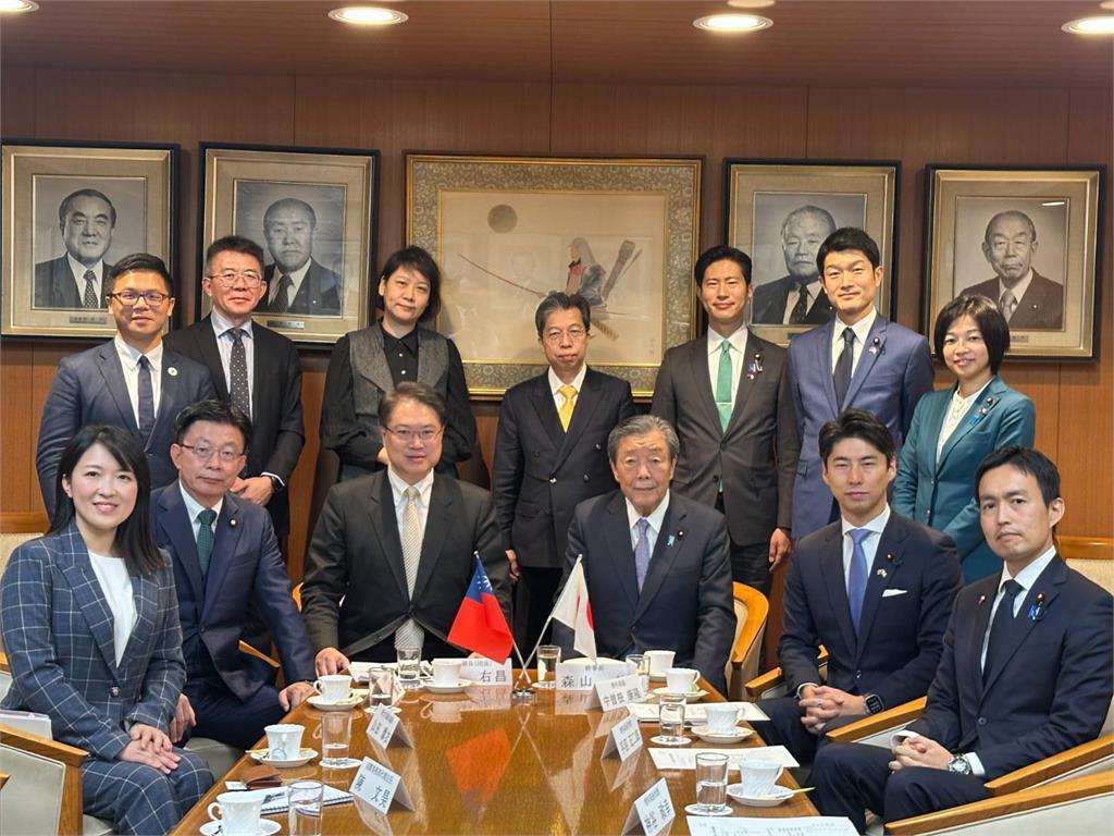 快新聞／睽違20年再訪自民黨本部　林右昌：盼建立兩黨定期交流機制
