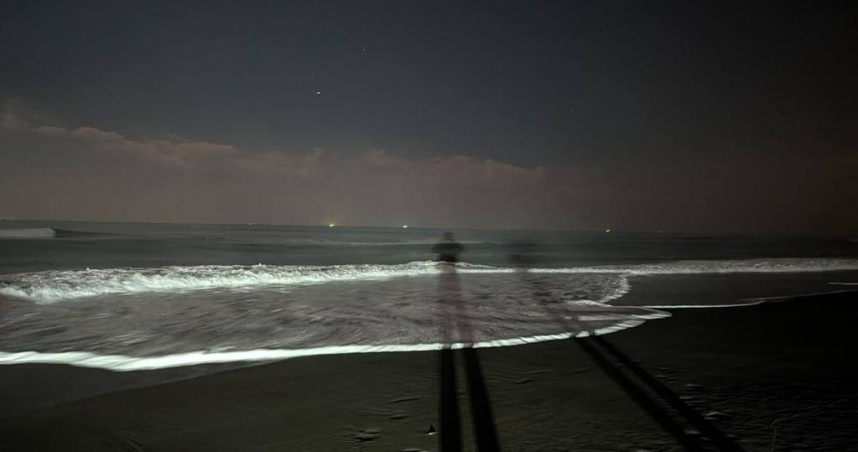 深夜沙灘驚魂!宜蘭壯圍傳男子呼救「疑落海」 海巡連夜出動無人機全面搜救