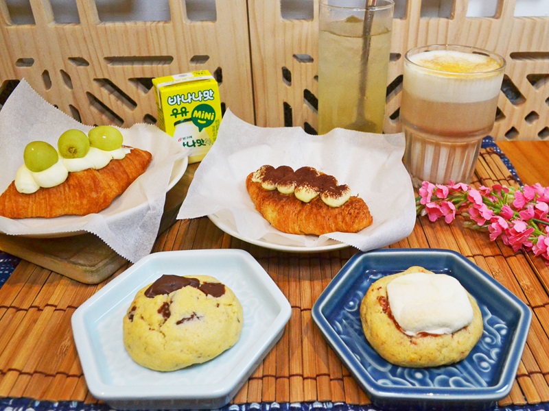 韓風浪漫系餅乾可頌美味登場！淡水下午茶點最佳選擇！