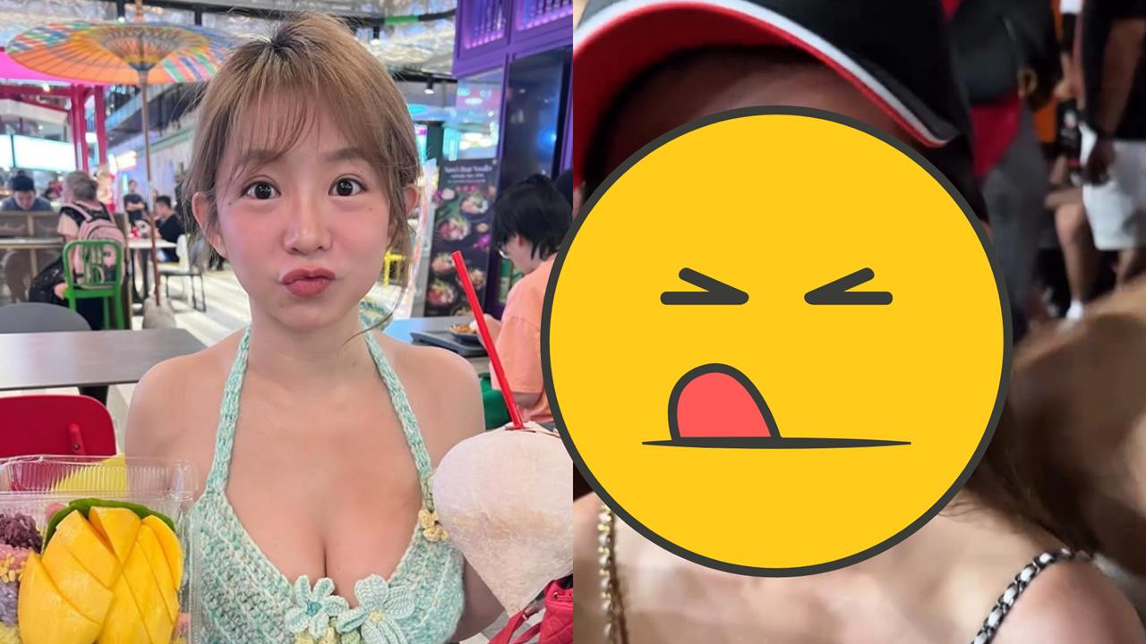 新加坡F1賽「場邊辣妹淚崩」竟是郭書瑤!「從豪經艙降格廉航」原因曝光