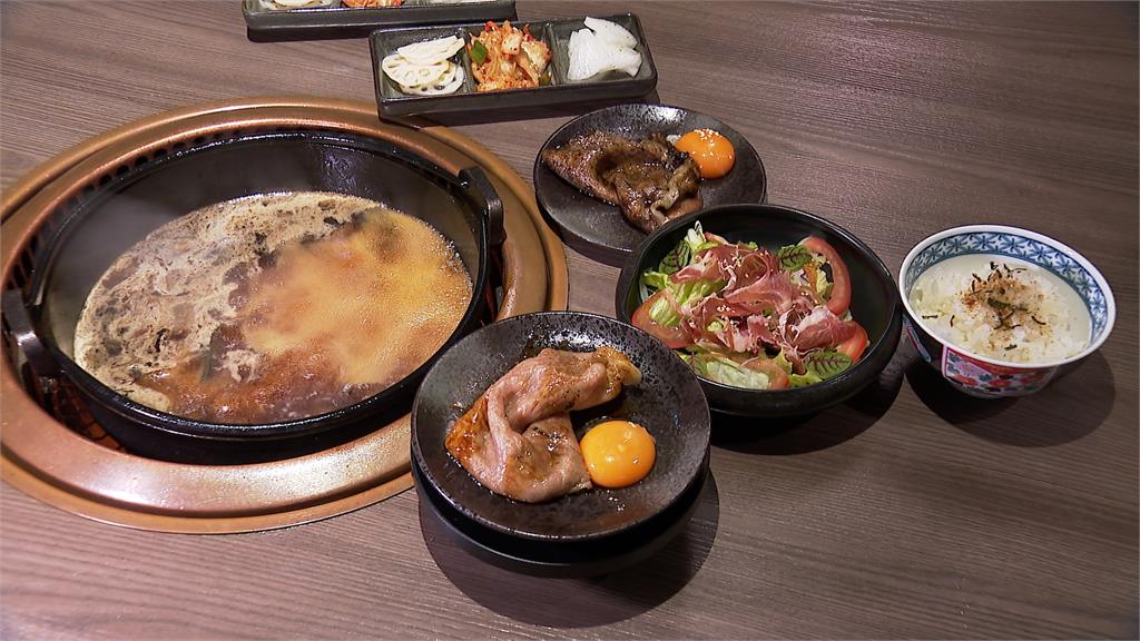 和牛吸收鹹甜醬汁大火炭烤 壽喜燒結合燒肉玩創意