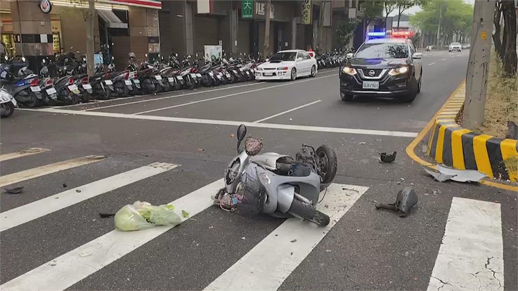 台中女騎士遭撞亡　酒駕男落跑再撞2車後落網！