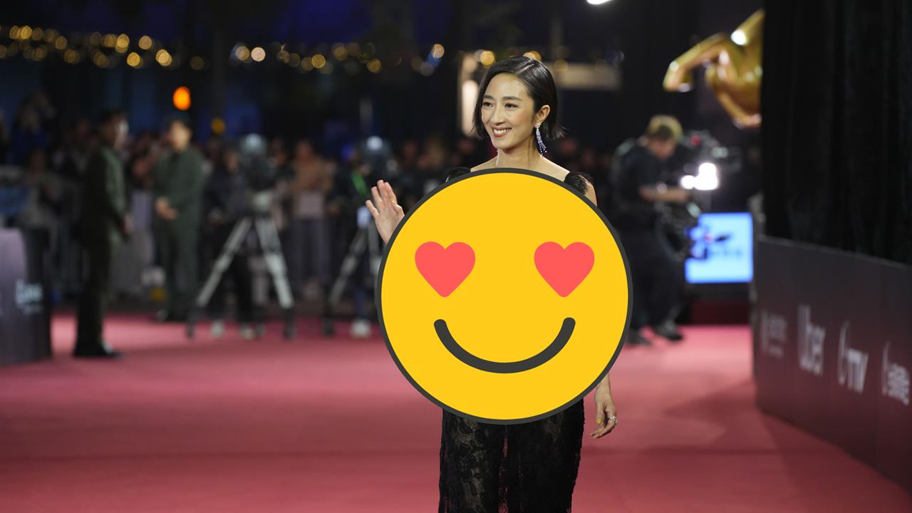 金馬62／桂綸鎂「黑蕾絲裹身」底色全透出！41歲「反差狀態」太霸氣