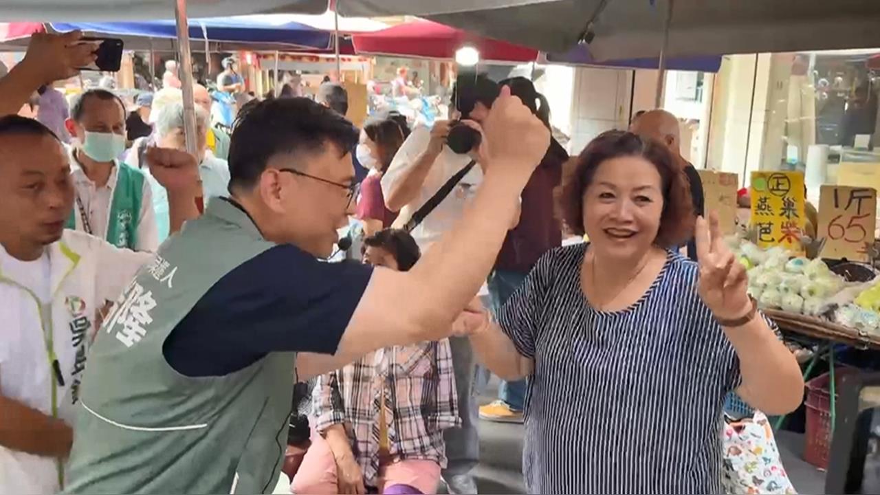連假首日從菜市場出發！　賴瑞隆：準備接棒當選馬上上工