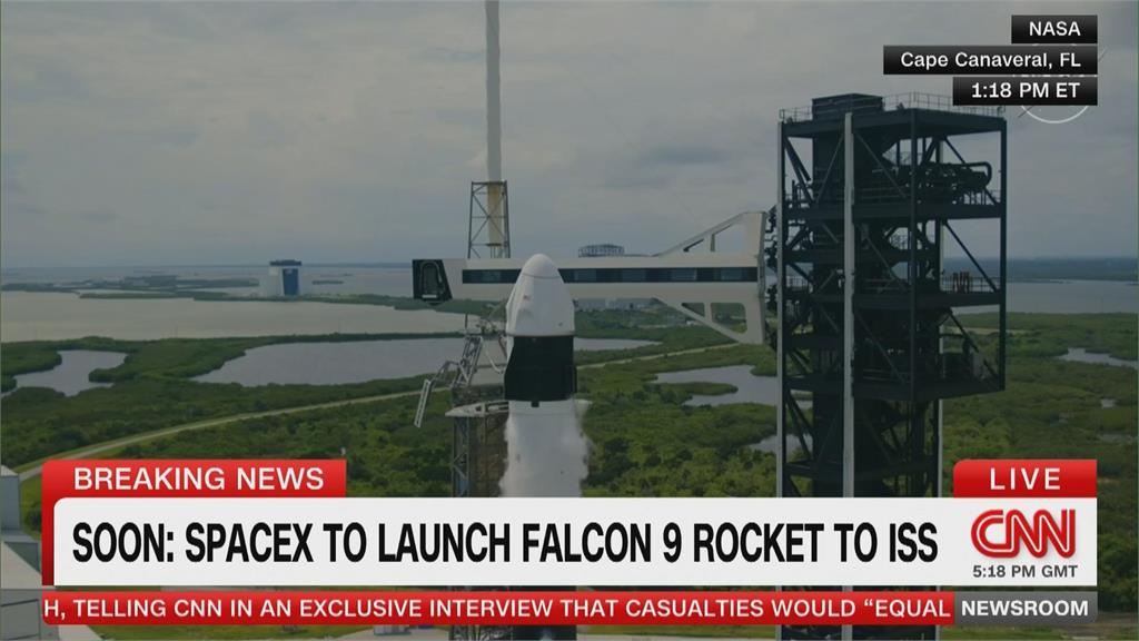 SpaceX獵鷹9號升空　準備接回2受困太空人