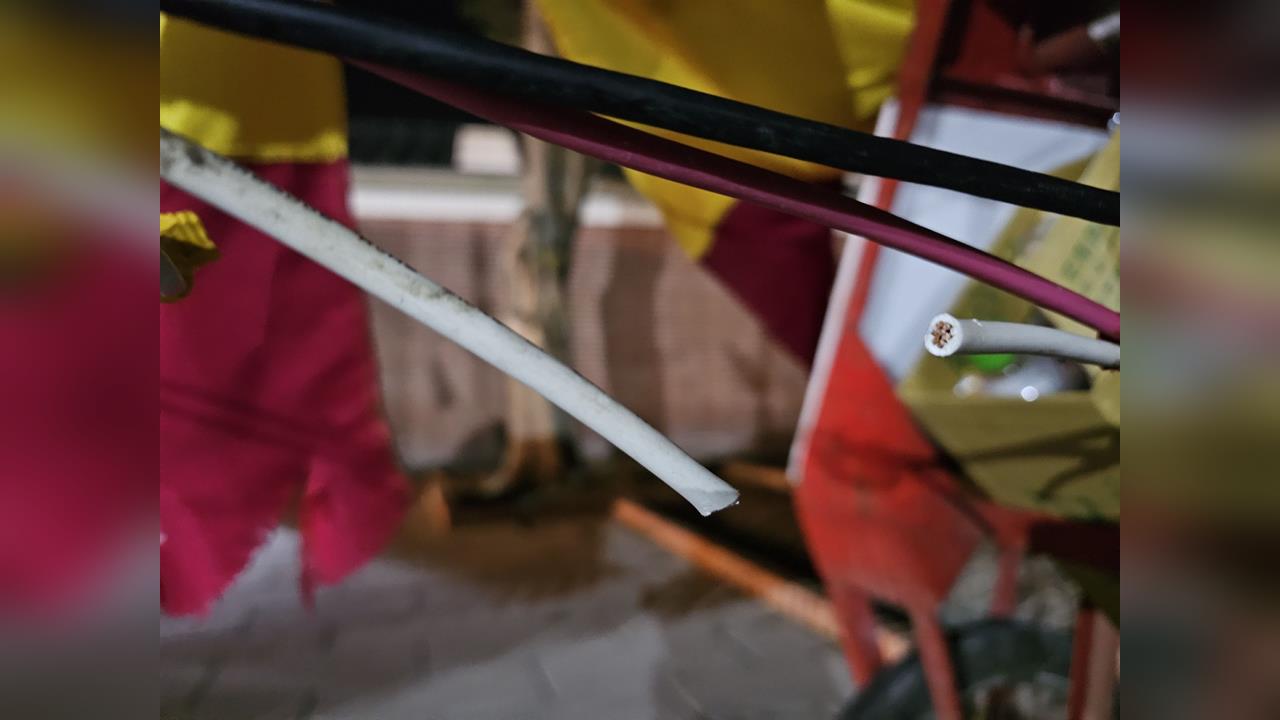 被惡搞？台南「百足真人蜈蚣陣燈光突滅」　電線8處疑遭惡意剪斷