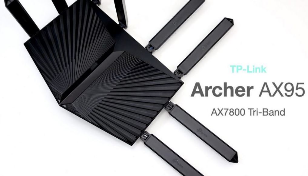 一斤半科技大閘蟹TP-Link Archer AX95　準旗艦WiFi 6 AX7800機種