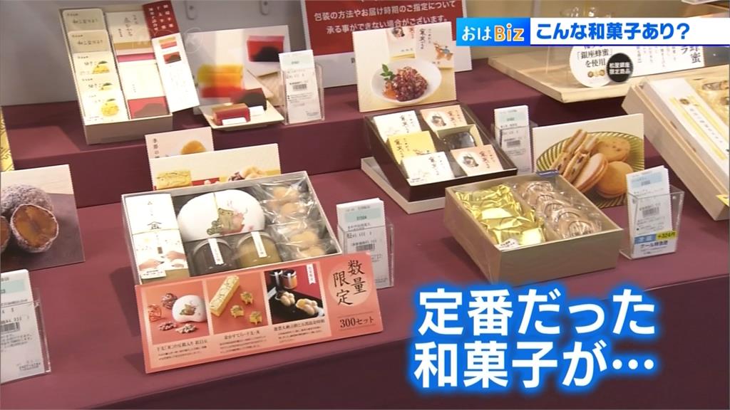 日本「和菓子」市場萎縮 商家推新造型、新吃法