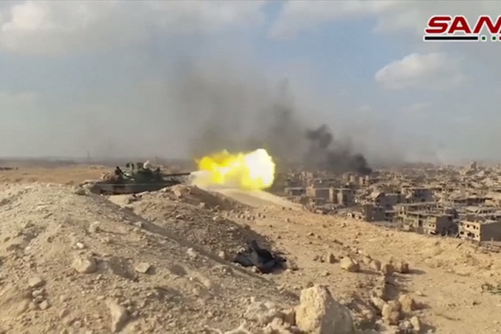敘利亞軍隊與聯軍 收復敘利亞最後一個IS據點