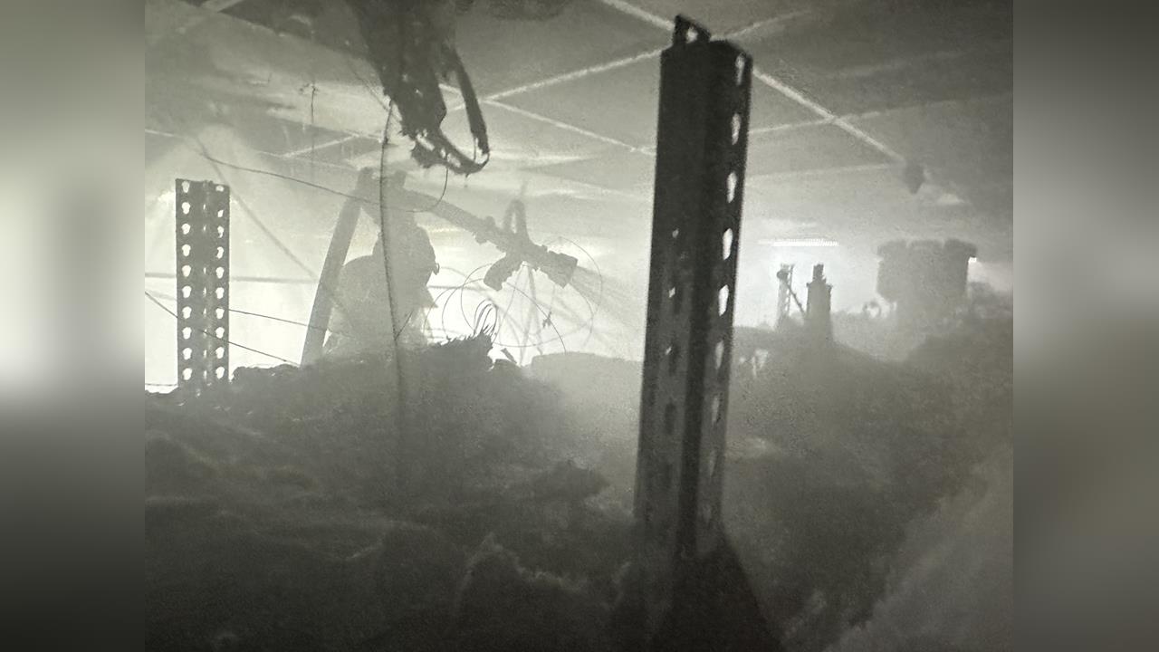 快新聞／台南國科會資安大樓凌晨起火！無人機區遭燒毀