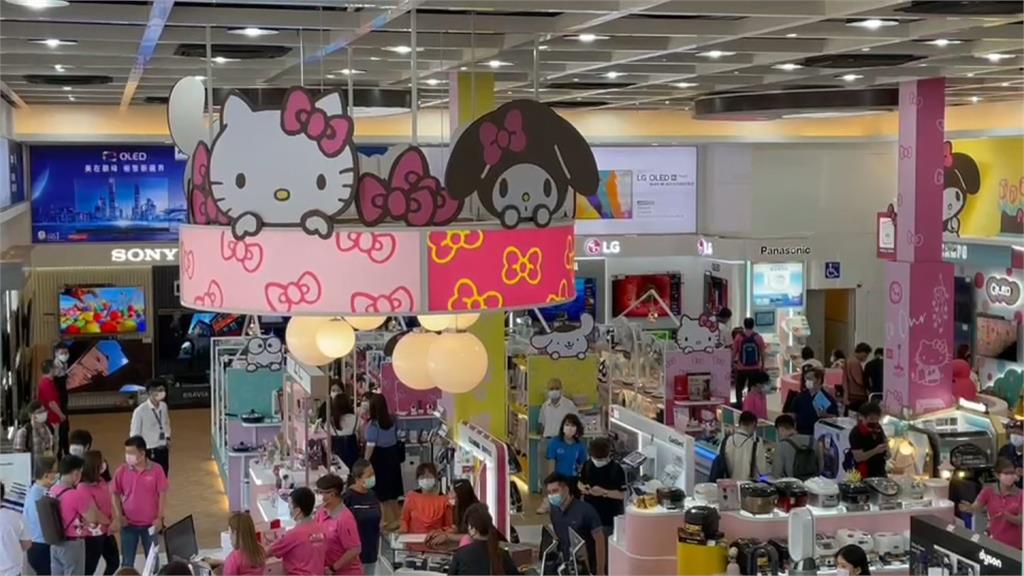 全台第一家！　電器賣場與卡通聯名台南開幕