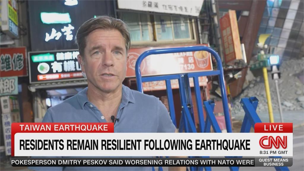 外媒大讚台灣防震成果　CNN記者驚訝多處無受損