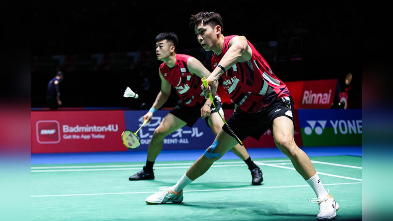 羽球／台灣雙塔「麟榤配」新春首戰開紅盤！德國賽16強巧遇「伴郎」陳子睿／林煜傑