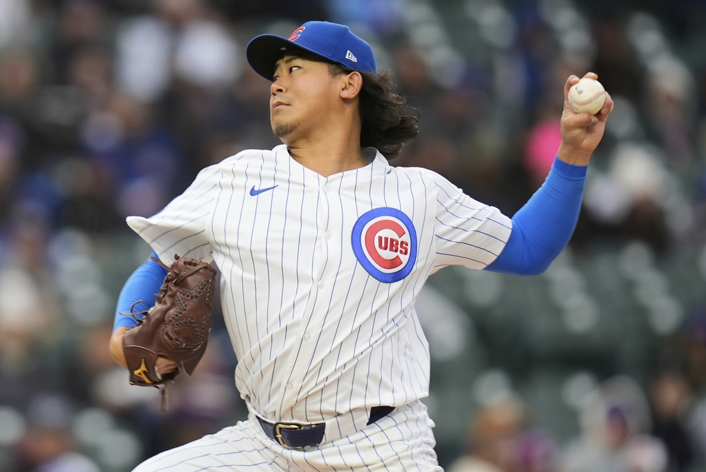 MLB(影)／日籍強投今永昇太終於被打爆　前世界大賽MVP雙響砲轟垮小熊