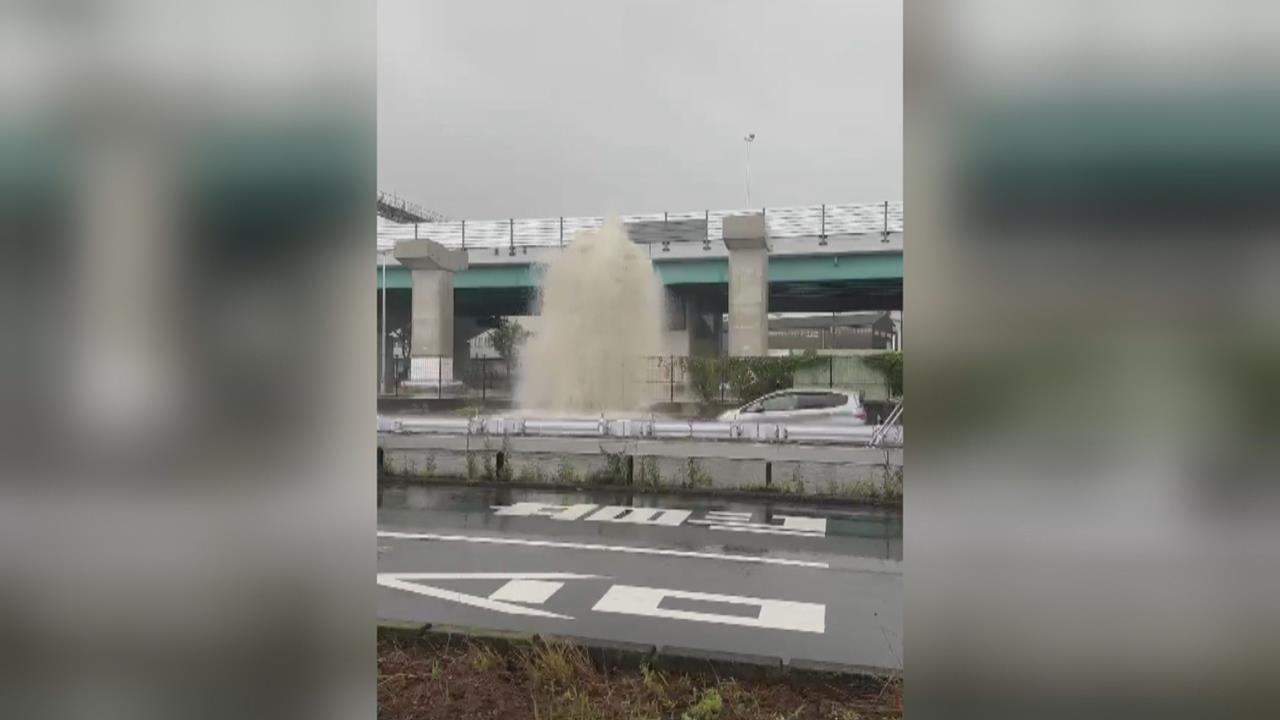 雙颱逼近日本　鴨川罕見暴漲　京都發布第4級氾濫警報