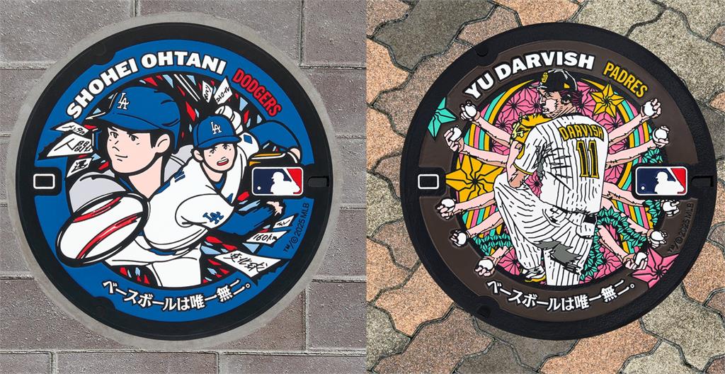 MLB(影)／準備好買機票！大谷躍上家鄉人孔蓋　大聯盟行銷日本12球星出奇招