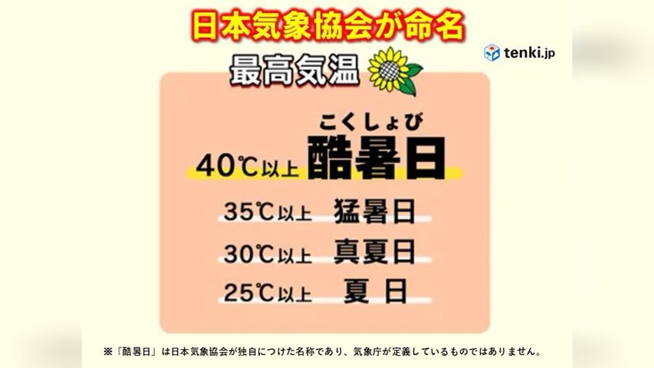 日本正值櫻花祭尾聲　面對酷暑　新增「酷暑日」預報用語